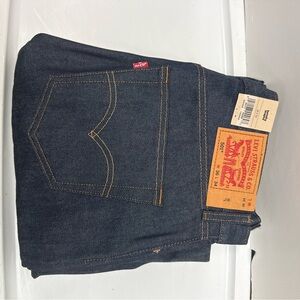 Levi's Men's Dark Blue 501’s Straight Leg Jeans